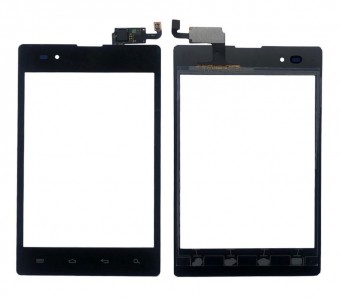 Touch Screen Digitizer For Lg Optimus F100l Black By - Maxbhi Com