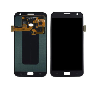 Lcd With Touch Screen For Samsung Ativ S Grey By - Maxbhi Com