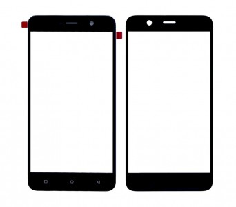 Replacement Front Glass For Gionee A1 Lite Black By - Maxbhi Com