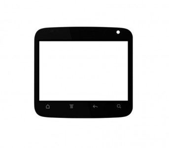 Replacement Front Glass For Htc Status White By - Maxbhi.com