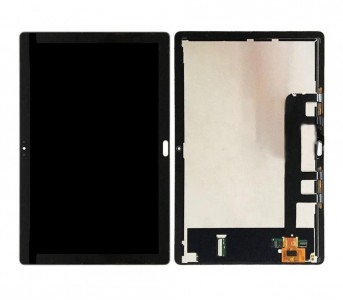 Lcd With Touch Screen For Huawei Mediapad M5 Lite Black By - Maxbhi Com