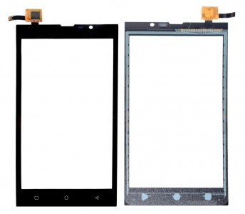 Touch Screen Digitizer For Intex Aqua Air Ii Grey By - Maxbhi Com