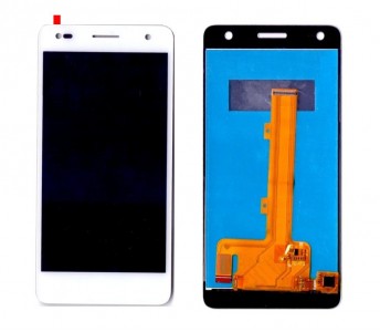 Lcd With Touch Screen For Itel It1518 White By - Maxbhi Com