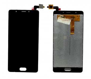 Lcd With Touch Screen For Panasonic Eluga Ray Max Black By - Maxbhi Com