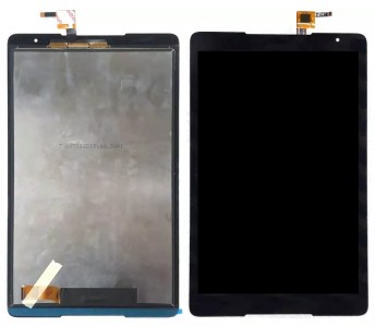 Lcd With Touch Screen For Alcatel 3t 10 Black By - Maxbhi Com