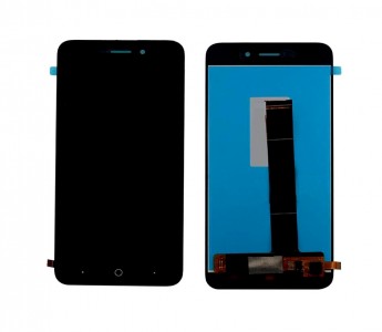 Lcd With Touch Screen For Zte Blade A601 Black By - Maxbhi Com
