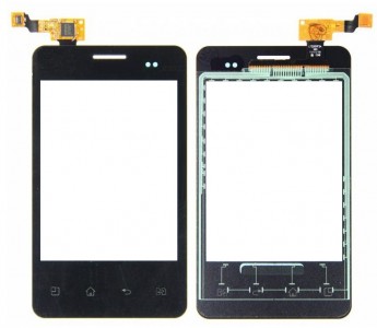 Touch Screen Digitizer For Lg Optimus L3 E405 Black By - Maxbhi Com