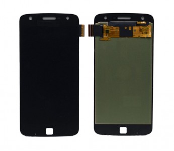 Lcd With Touch Screen For Moto Z Play 32gb Black By - Maxbhi Com