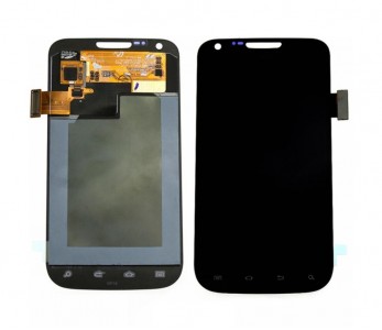 Lcd With Touch Screen For Samsung Galaxy S Ii T989 Black By - Maxbhi.com