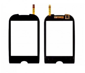 Touch Screen Digitizer For Samsung Corby Wifi Black By - Maxbhi Com
