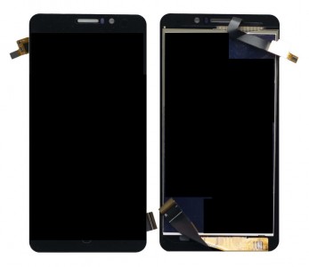 Lcd With Touch Screen For Panasonic Eluga L 4g Black By - Maxbhi Com