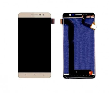 Lcd With Touch Screen For Panasonic Eluga Mark Gold By - Maxbhi Com