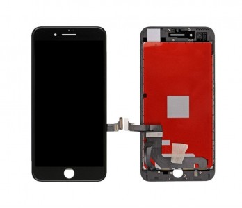 Lcd With Touch Screen For Apple Iphone 7 Black By - Maxbhi Com