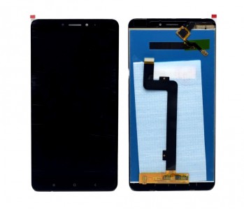 Lcd With Touch Screen For Xiaomi Mi Max Black By - Maxbhi Com