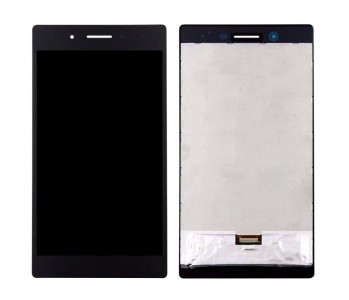 Lcd With Touch Screen For Lenovo Tab 3 730x Black By - Maxbhi Com
