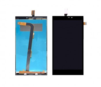 Lcd With Touch Screen For Gionee Gpad G5 Black By - Maxbhi Com