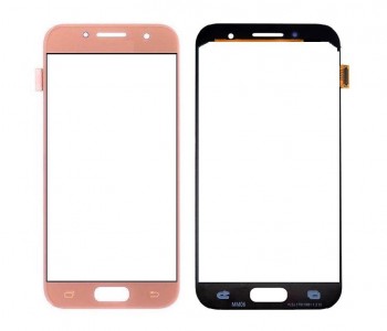 Touch Screen Digitizer For Samsung Galaxy A3 2017 Rose Gold By - Maxbhi Com