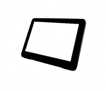 Replacement Front Glass For Croma 1179 Black By - Maxbhi.com