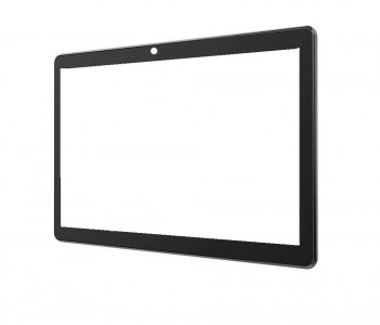 Replacement Front Glass For Plum Optimax 13 Black By - Maxbhi Com