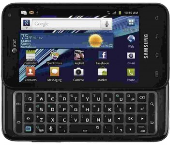 Touch Screen for Samsung Galaxy S Glide - Black