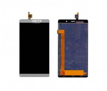 Lcd With Touch Screen For Karbonn Titanium Mach Six Grey By - Maxbhi Com