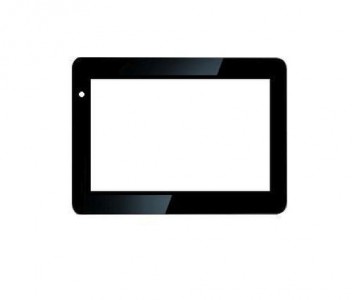 Replacement Front Glass For Lava Etab Velo Plus Black By - Maxbhi.com