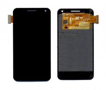 Lcd With Touch Screen For Micromax A90s Black By - Maxbhi Com
