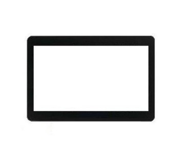 Replacement Front Glass For Hcl Me X1 Tablet Black By - Maxbhi.com