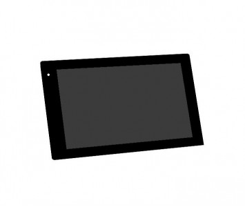 Lcd With Touch Screen For Lava Qpad R704 Black By - Maxbhi.com
