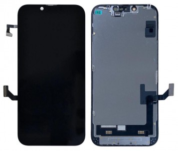 Lcd With Touch Screen For Apple Iphone 14 Black By - Maxbhi Com