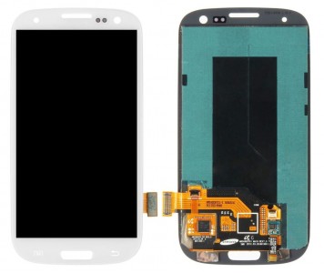 Lcd With Touch Screen For Samsung Galaxy S Iii I747 White By - Maxbhi Com