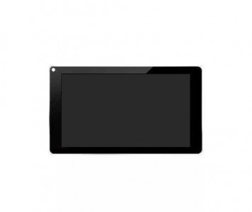 Lcd With Touch Screen For Izotron Quattro Mi7 Black By - Maxbhi.com