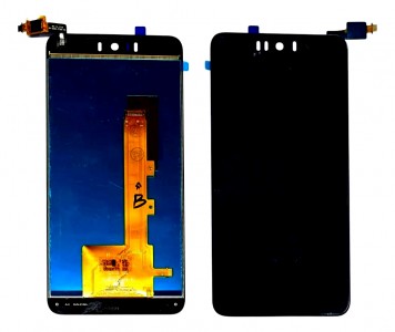 Lcd With Touch Screen For Blu R2 Plus Black By - Maxbhi Com