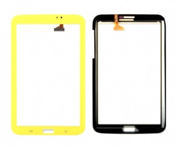 Touch Screen Digitizer For Samsung Galaxy Tab 3 Kids Yellow By - Maxbhi Com