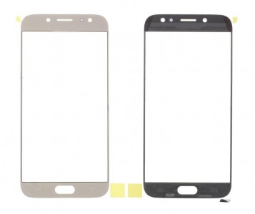 Replacement Front Glass For Samsung Galaxy J7 2017 Gold By - Maxbhi Com