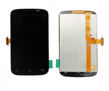 Lcd With Touch Screen For Htc Desire C A320e Black Red By - Maxbhi.com