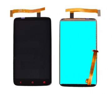 Lcd With Touch Screen For Htc S728e One X Plus White By - Maxbhi Com