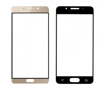 Replacement Front Glass For Samsung Galaxy A9 2016 Gold By - Maxbhi Com