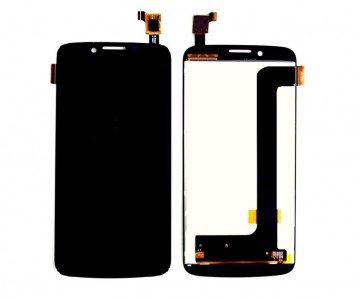 Lcd With Touch Screen For Bq Aquaris 5 Hd Black By - Maxbhi Com