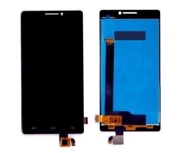 Lcd With Touch Screen For Intex Aqua Power Ii Black By - Maxbhi Com