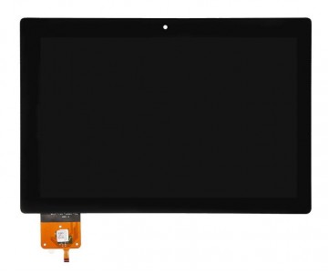 Lcd With Touch Screen For Lenovo Ideatab S6000 Black By - Maxbhi Com