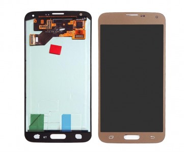 Lcd With Touch Screen For Samsung Galaxy S5 Neo Gold By - Maxbhi Com