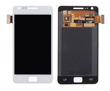 Lcd With Touch Screen For Samsung I9105p Galaxy S Ii Plus With Nfc Black By - Maxbhi Com