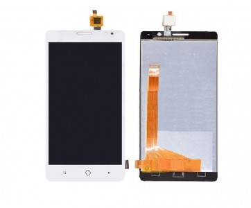 Lcd With Touch Screen For Intex Aqua Star L White By - Maxbhi Com