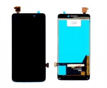 Lcd With Touch Screen For Spice Stellar 520n Mi520n Yellow By - Maxbhi Com