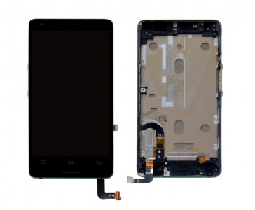Lcd With Touch Screen For Infocus M810 Gold By - Maxbhi Com
