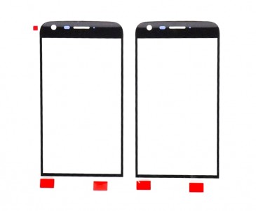 Replacement Front Glass For Lg G5 Black By - Maxbhi Com