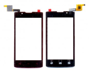 Touch Screen Digitizer For Intex Cloud 3g Candy Black By - Maxbhi Com