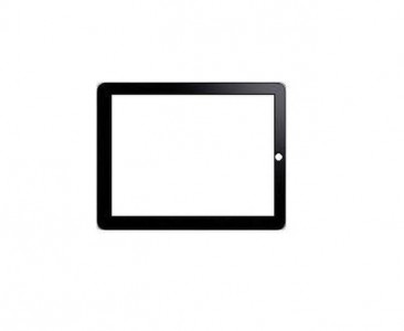 Replacement Front Glass For Notion Ink Adam Tablet White By - Maxbhi.com