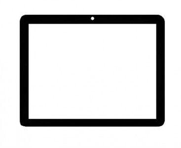 Replacement Front Glass For Swipe Velocity Tab White By - Maxbhi.com